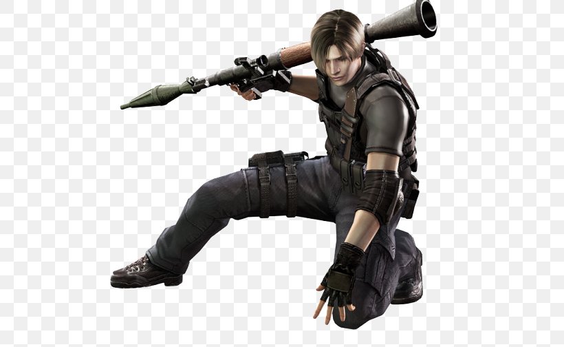 Resident Evil 4 Resident Evil 2 Resident Evil 6 Leon S. Kennedy Ada Wong, PNG, 500x504px, Resident Evil 4, Action Figure, Ada Wong, Air Gun, Albert Wesker Download Free