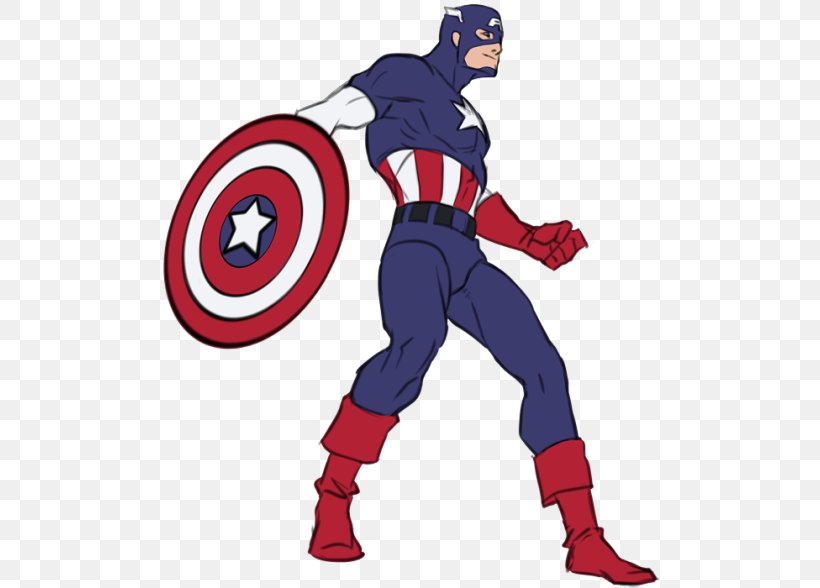 Captain America Nick Fury Thanos Drawing Sketch, PNG, 500x588px, Captain America, Action Figure, Art, Avengers, Baseball Equipment Download Free