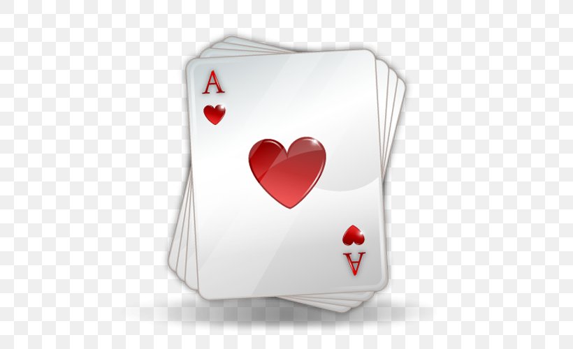 Playing Card Symbol Illustrator, PNG, 500x500px, Playing Card, Ace, Ace Of Hearts, Computer Software, Heart Download Free
