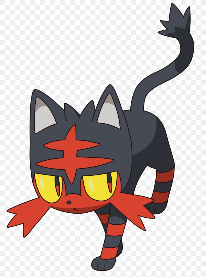 Pokémon Sun And Moon Litten Alola The Pokémon Company, PNG, 935x1261px, Pokemon, Alola, Art, Bulbapedia, Carnivoran Download Free