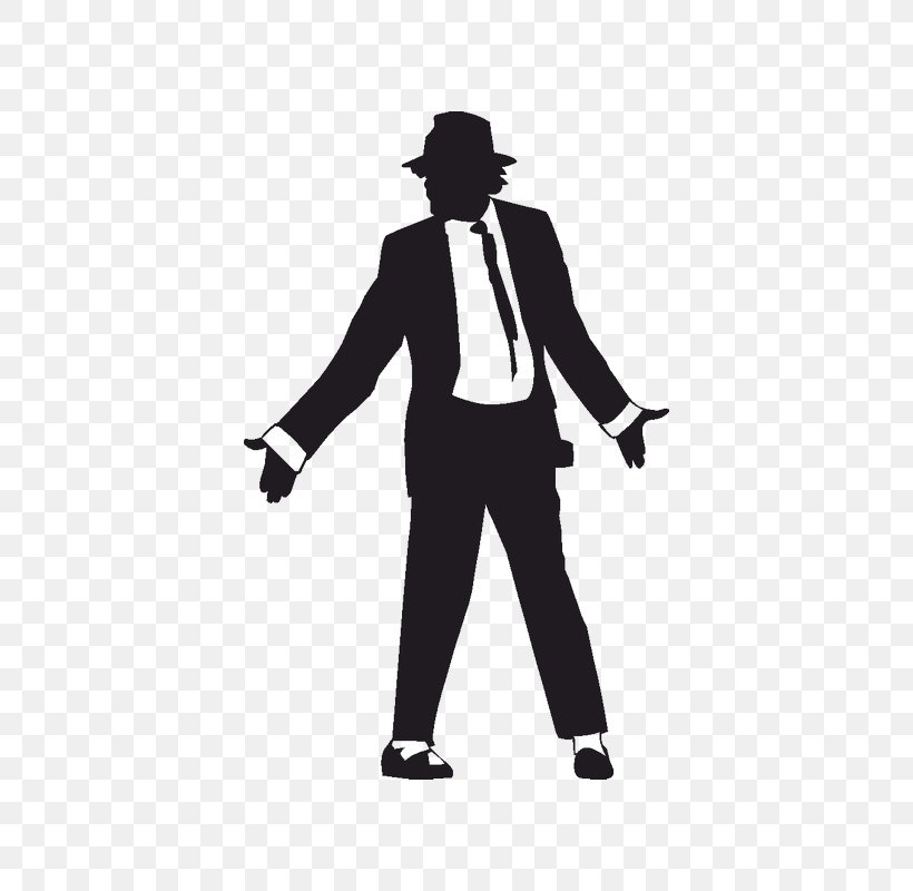 Silhouette Stencil Wall Decal Sticker, PNG, 800x800px, Silhouette, Art, Bad, Billie Jean, Costume Download Free