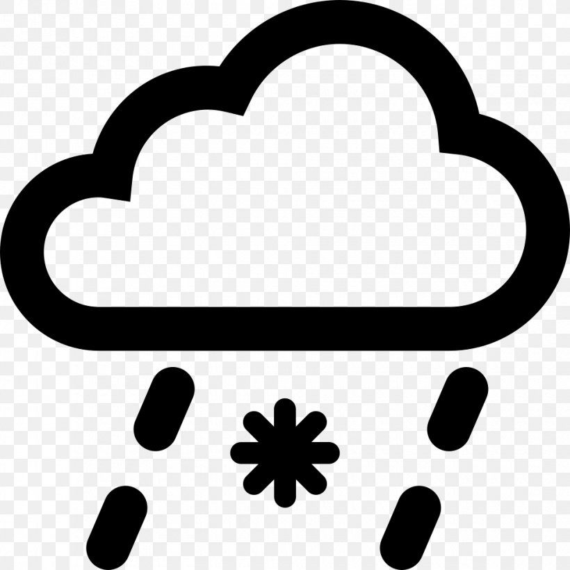 Clip Art Rain Icon Design Snow, PNG, 980x980px, Rain, Blackandwhite, Cloud, Hail, Heart Download Free