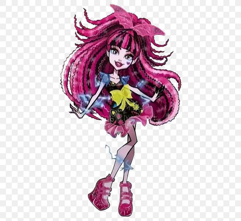 Doll Monster High Draculaura Ghoul Toy, PNG, 441x750px, Watercolor, Cartoon, Flower, Frame, Heart Download Free