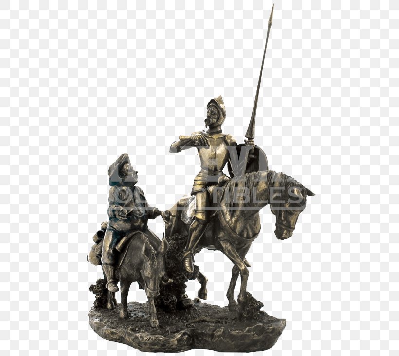 Don Quixote Sancho Panza Sculpture Statue Knight, PNG, 733x733px, Don Quixote, Bronze, Bronze Sculpture, Classical Sculpture, Condottiere Download Free