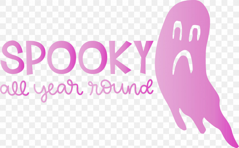 Logo Skin Meter, PNG, 3000x1861px, Spooky, Halloween, Logo, Meter, Paint Download Free