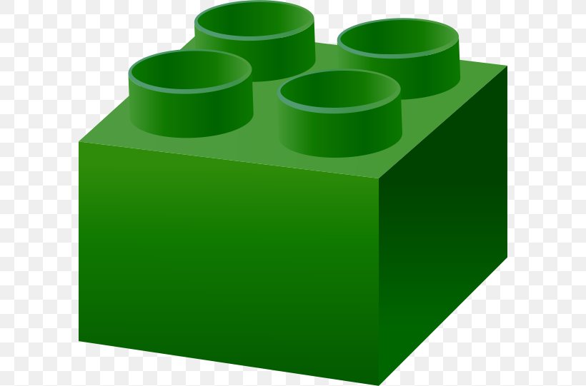 Lego Digital Designer Toy Block Clip Art, PNG, 600x541px, Lego, Brick, Cylinder, Grass, Green Download Free