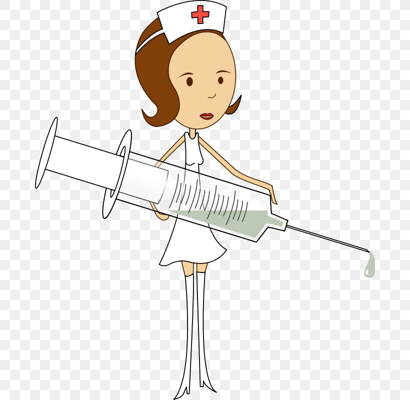 Nursing Syringe Nurse Clip Art, PNG, 680x800px, Watercolor, Cartoon, Flower, Frame, Heart Download Free