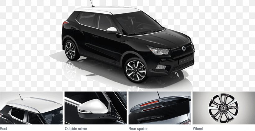 SsangYong Tivoli Alloy Wheel Car SsangYong Motor Sport Utility Vehicle, PNG, 972x498px, Ssangyong Tivoli, Alloy Wheel, Auto Part, Automotive Design, Automotive Exterior Download Free