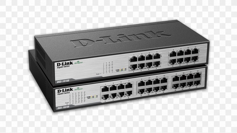 Network Switch Gigabit Ethernet D-Link Ethernet Hub, PNG, 1664x936px, Network Switch, Computer Network, Computer Port, Dlink, Electronic Device Download Free