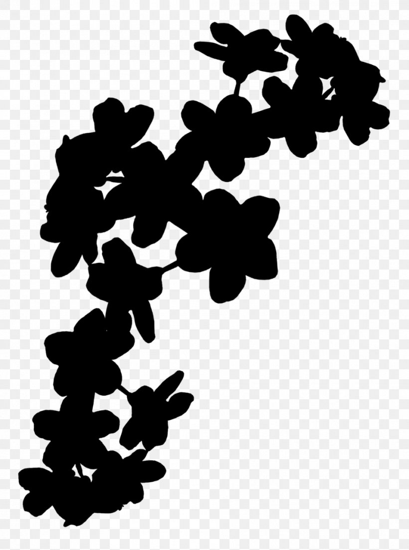 Pattern Font Silhouette Leaf Flowering Plant, PNG, 952x1280px, Silhouette, Blackandwhite, Branch, Branching, Flowering Plant Download Free