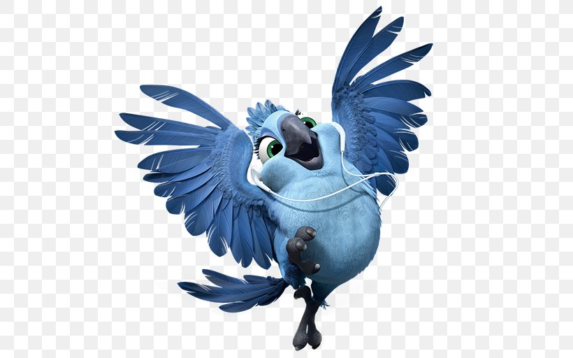 Blu Rio Film Animation Png 512x512px Jewel Beak Bird Blu Character Download Free
