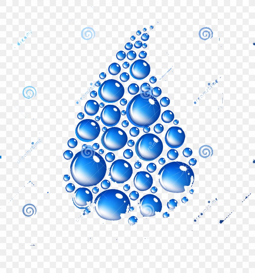 Water Drop Liquid Circle, PNG, 1300x1390px, Water, Blue, Bubble, Christmas Tree, Drop Download Free