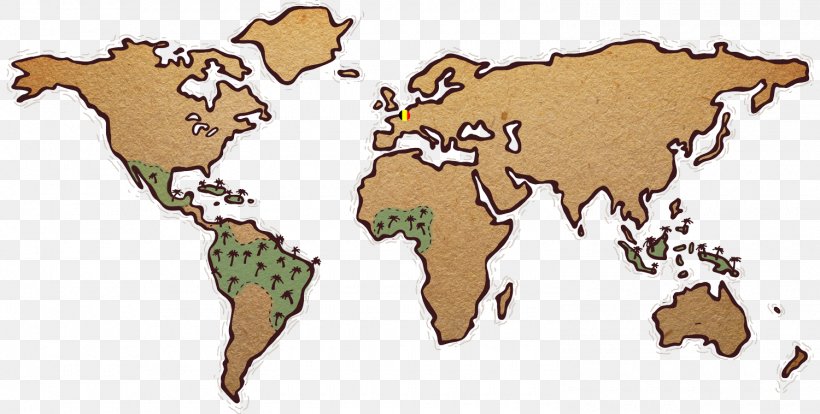 World Map Globe Mercator Projection, PNG, 1500x758px, World, Carnivoran, Cattle Like Mammal, Deer, Fauna Download Free