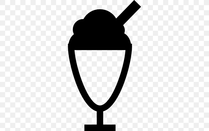 Ice Cream Cones Dessert Glass, PNG, 512x512px, Ice Cream, Black And White, Cream, Cup, Dessert Download Free