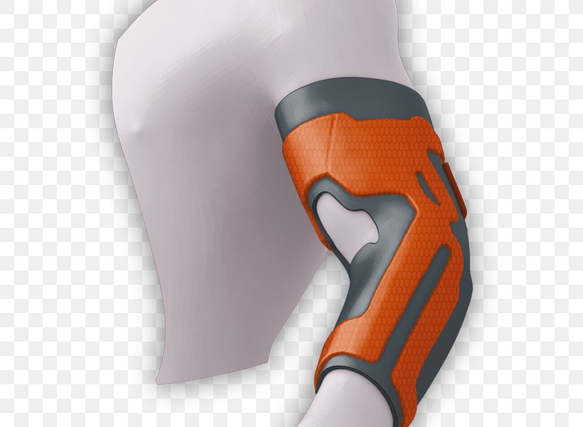 Protective Gear In Sports Knee, PNG, 600x600px, Protective Gear In Sports, Arm, Joint, Knee, Orange Download Free
