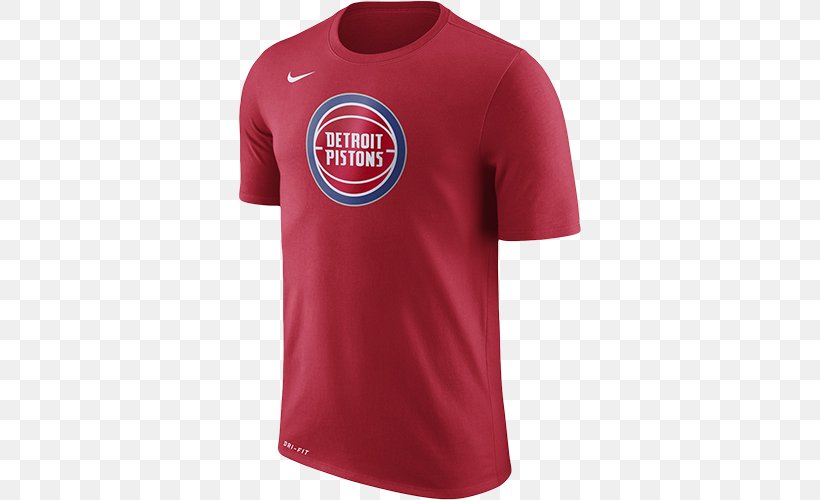 T-shirt Detroit Pistons NBA Los Angeles Clippers Philadelphia 76ers, PNG, 500x500px, Tshirt, Active Shirt, Brand, Clothing, Detroit Pistons Download Free