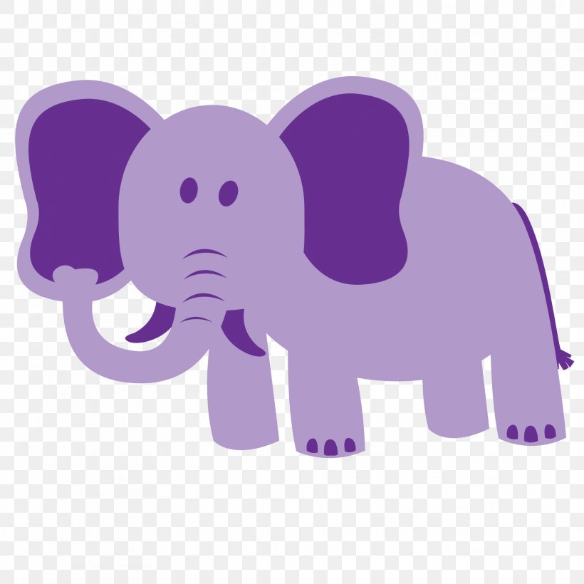 Elephant Purple Clip Art, PNG, 1969x1969px, Elephant, African Elephant, Baby Bedding, Cuteness, Elephants And Mammoths Download Free
