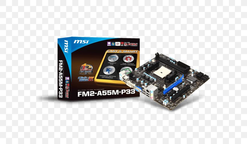 Intel Socket FM2 Motherboard MicroATX MSI FM2-A75MA-E35, PNG, 600x480px, Intel, Amd Accelerated Processing Unit, Atx, Computer Component, Computer Hardware Download Free