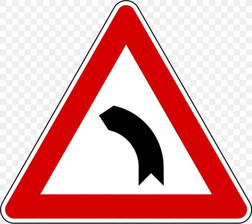 Traffic Sign Warning Sign Curve Road Signs In Italy, PNG, 1200x1066px, Traffic Sign, Area, Brand, Curve, Driving Download Free