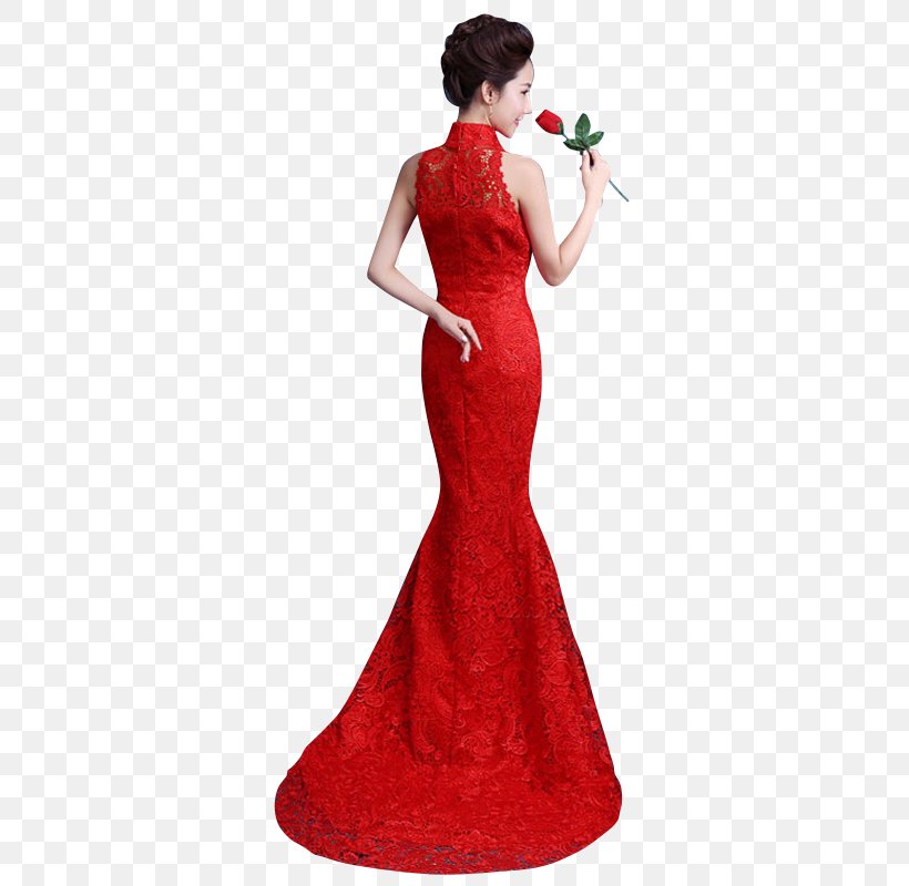 Wedding Dress Cheongsam Gown Sleeveless Shirt, PNG, 600x800px, Dress, Bridal Clothing, Bridal Party Dress, Bride, Cheongsam Download Free
