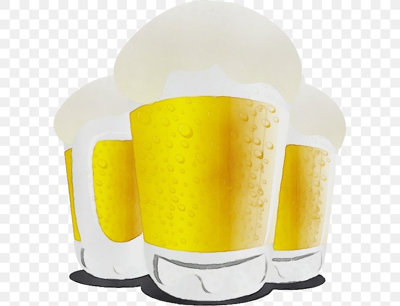 Yellow Egg Cup Drinkware Serveware Pint Glass, PNG, 600x629px, Watercolor, Drinkware, Egg Cup, Paint, Pint Glass Download Free