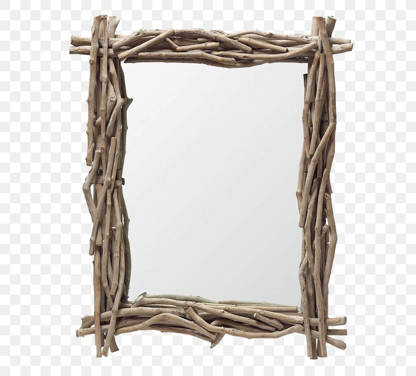 Mirror Driftwood Picture Frames, PNG, 600x740px, Mirror, Art, Bathroom, Branch, Changing Room Download Free