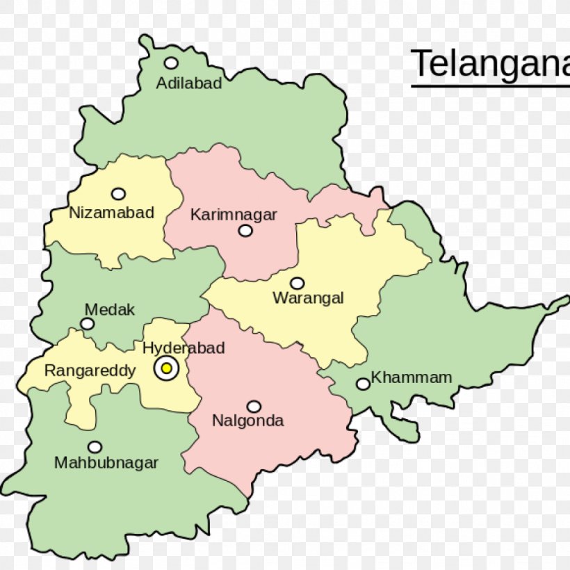 States Of India Hyderabad State States Reorganisation Commission United States Of America, PNG, 1024x1024px, Hyderabad, Andhra Pradesh, Area, Border, Ecoregion Download Free