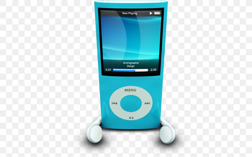 Ipod Multimedia Electric Blue, PNG, 512x512px, Ipod Shuffle, Apple, Electric Blue, Electronics, Gadget Download Free