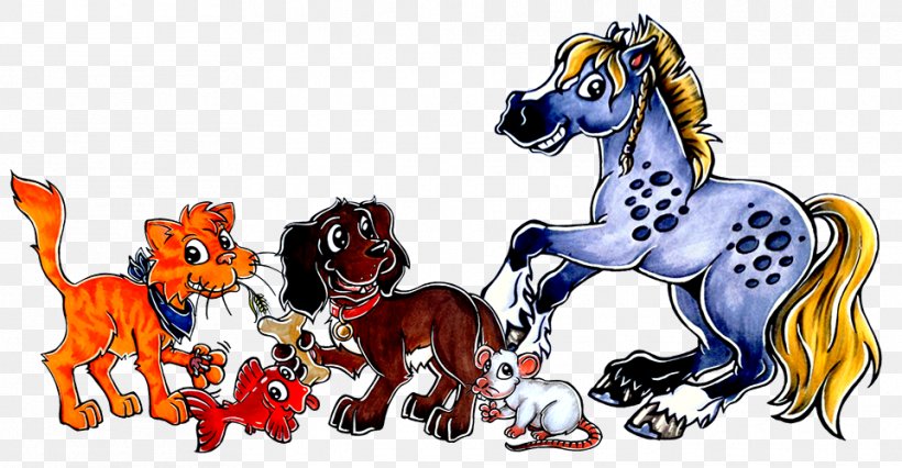 Pony Cat Dog Mustang Cartoon, PNG, 961x500px, Pony, Animal Figure, Animated Cartoon, Animation, Cartoon Download Free