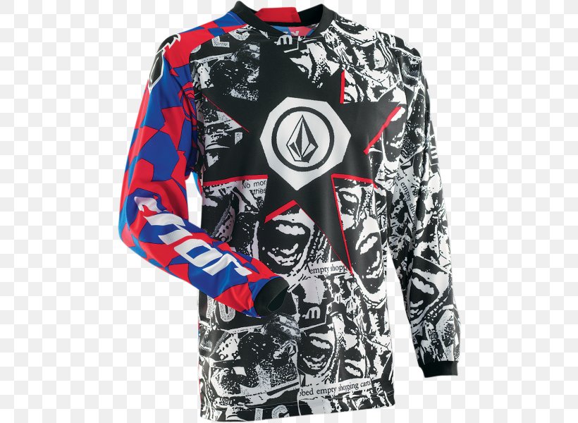 Thor Motocross Shirt Dirt Bike Jersey, PNG, 600x600px, Thor, Black, Brand, Clothing, Cycling Jersey Download Free