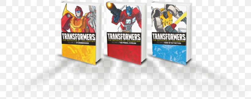 Transformers: The Definitive G1 Collection Transformers: Generation 1 Book Graphic Novel, PNG, 830x330px, Transformers Generation 1, Advertising, Banner, Book, Book Series Download Free