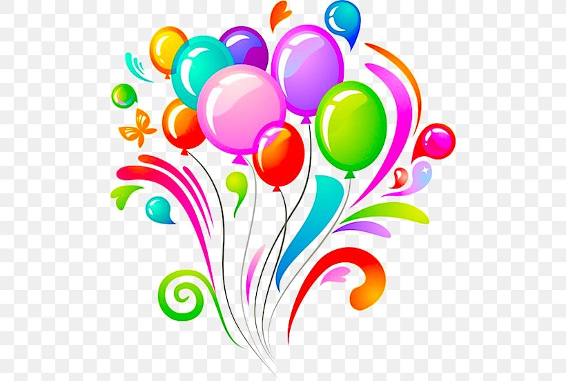 Birthday Cake Balloon Clip Art, PNG, 500x552px, Birthday Cake, Artwork, Balloon, Birthday, Cut Flowers Download Free