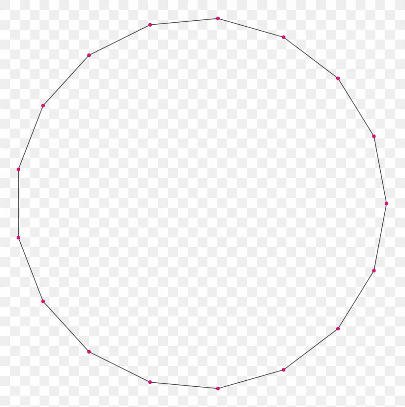 Octadecagon Regular Polygon Geometry Circle, PNG, 1020x1024px, Octadecagon, Area, Decagon, Diagram, Geometry Download Free