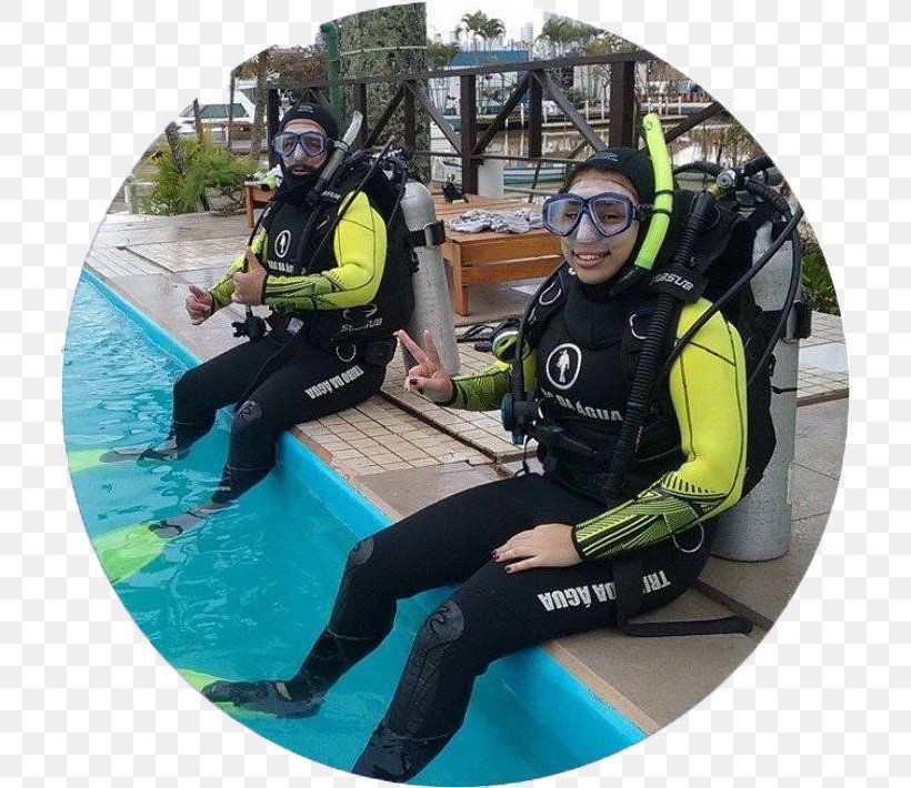 Tribo Da Água Escola De Mergulho Dry Suit Underwater Diving Camboriú Divemaster, PNG, 710x710px, Dry Suit, Dive Center, Divemaster, Diving Equipment, Headgear Download Free