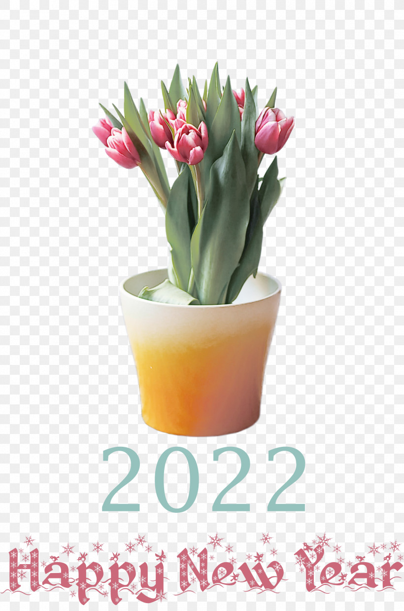 2022 Happy New Year 2022 New Year 2022, PNG, 1984x2999px, Cut Flowers, Biology, Flower, Flowerpot, Plant Download Free