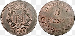 Coin - Penny Coin Large Cent Draped Bust Dollar PNG