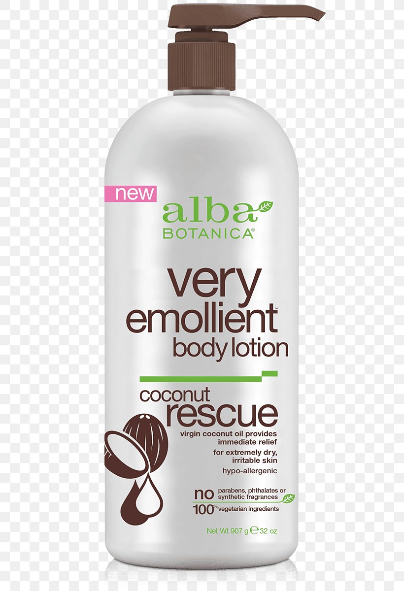 Alba Botanica Very Emollient Body Lotion Moisturizer Sunscreen Shower Gel, PNG, 600x1200px, Lotion, Coconut Oil, Cosmetics, Eucerin, Hair Care Download Free
