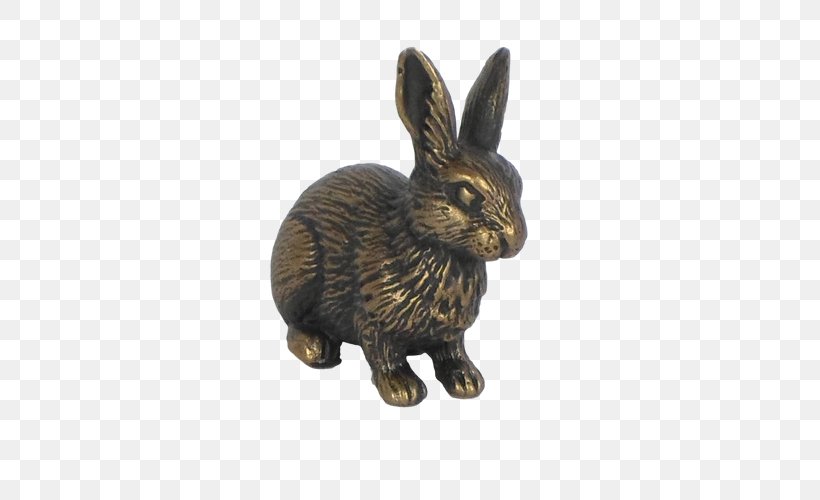Domestic Rabbit Bronze Statue, PNG, 600x500px, Domestic Rabbit, Animal Figure, Bronze, Figurine, Hare Download Free