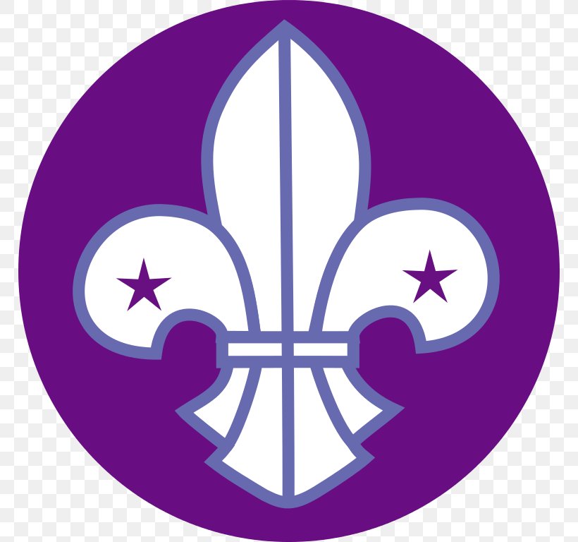 Scouting World Scout Emblem Fleur-de-lis Scout Troop The Scout Association, PNG, 768x768px, Scouting, Cub Scout, Fleurdelis, Logo, Purple Download Free