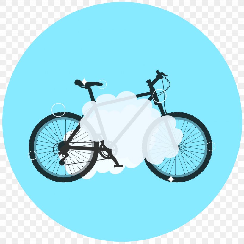 Bicycle Shop Mountain Bike Cycling City Bicycle, PNG, 3000x3000px, Bicycle, Aqua, Azure, Bicycle Accessory, Bicycle Cranks Download Free