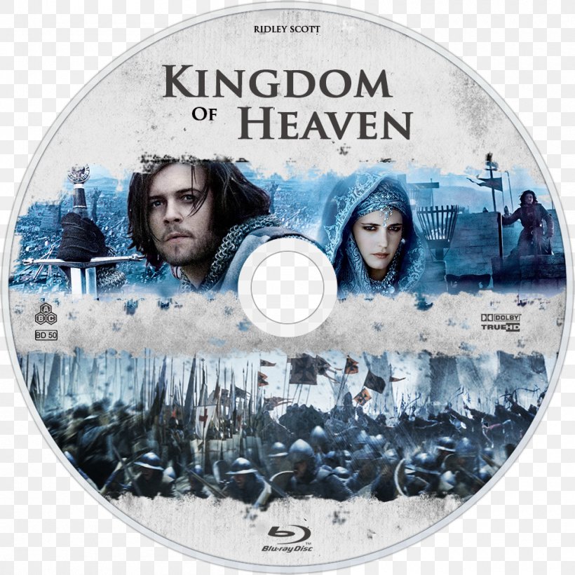 Kingdom Of Heaven Blu-ray Disc Michael Sheen DVD YouTube, PNG, 1000x1000px, Kingdom Of Heaven, Bluray Disc, Cinema, Compact Disc, Drama Download Free