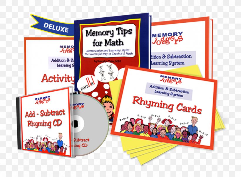 Memory Tips For Math, Memorization And Learning Styles: The Successful Way To Teach K-5 Math Mathematics, PNG, 940x690px, Memorization, Addition, Area, Brand, Child Download Free