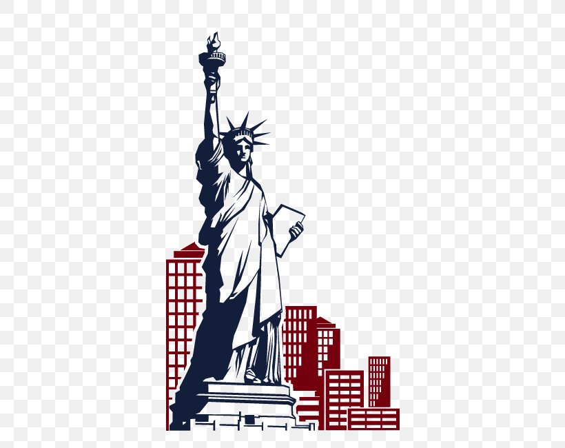 Statue Of Liberty Clip Art, PNG, 650x650px, Statue Of Liberty, Black And White, Brand, Drawing, Landmark Download Free