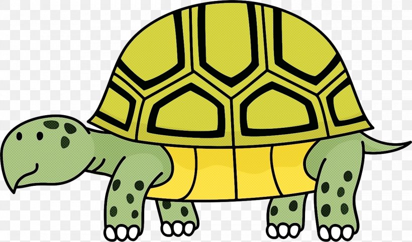 Tortoise Green Turtle Yellow Clip Art, PNG, 1271x750px, Tortoise, Animal Figure, Green, Pond Turtle, Reptile Download Free
