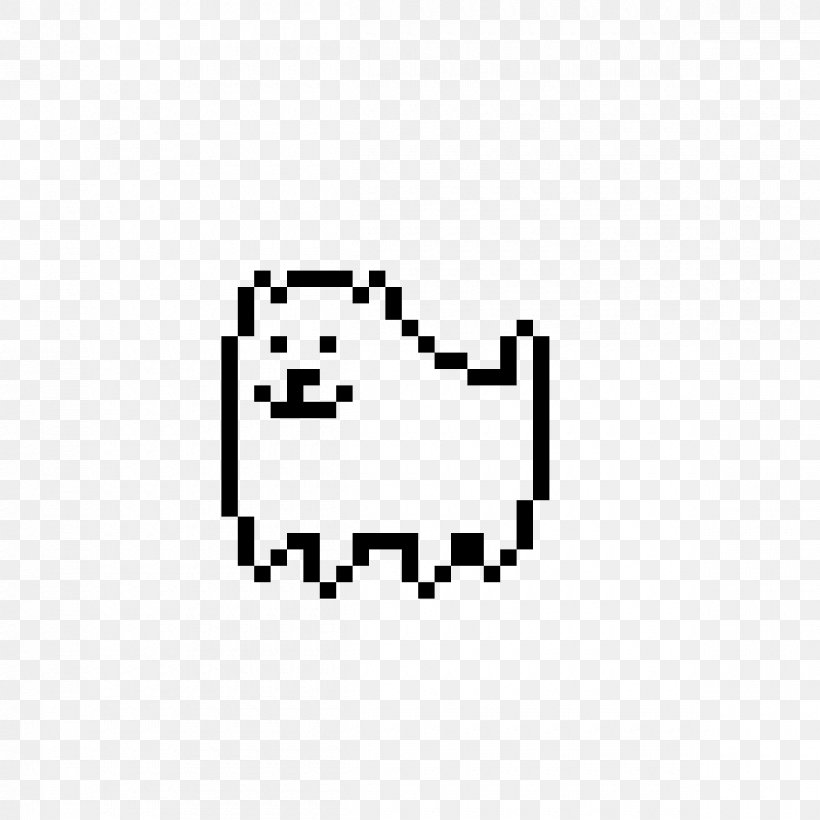 Undertale Dog Flowey Pixel Art, PNG, 1200x1200px, Undertale, Area, Art, Bead, Black Download Free