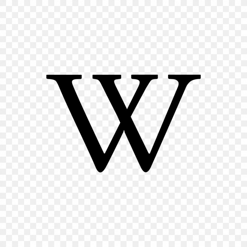 Wikipedia Logo Wikimedia Foundation, PNG, 1024x1024px, Wikipedia, Area, Black, Black And White, Brand Download Free