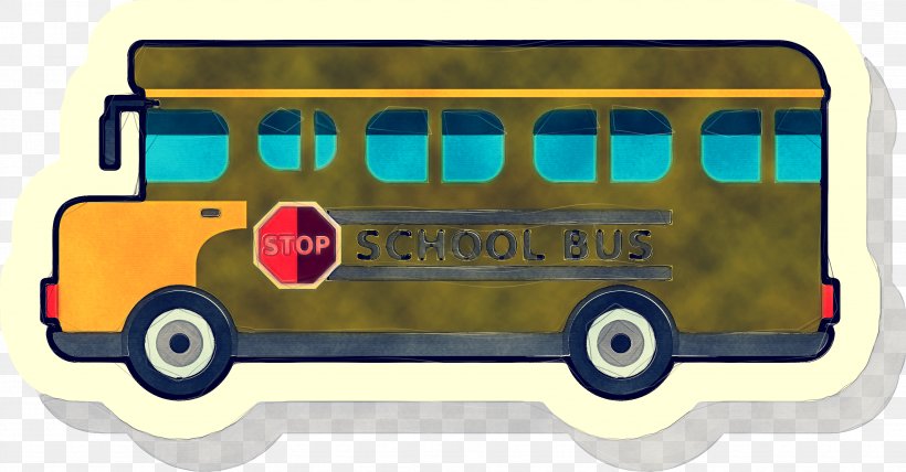 School Bus, PNG, 3457x1806px, Land Vehicle, Bus, Car, Cartoon, Mode Of Transport Download Free
