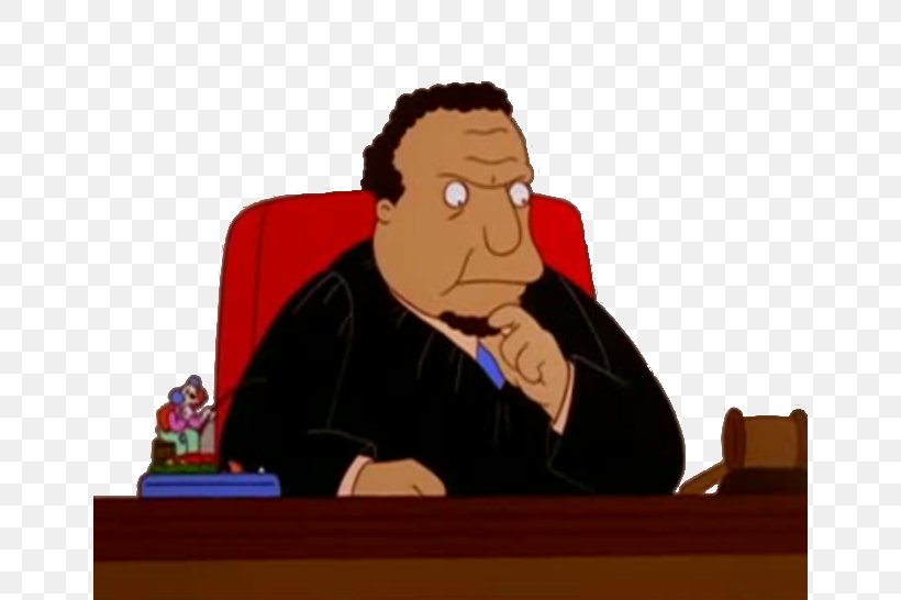 The Simpsons: Tapped Out Judge Roy Snyder Bart Simpson Springfield, PNG, 650x546px, Simpsons Tapped Out, Bart Simpson, Cartoon, Court, Cristina Perez Download Free