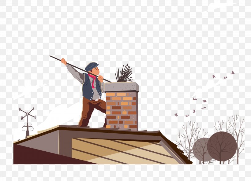 Chimney Sweep Chimney Fire Modern Chimney Cleaning Cleaner, PNG, 3170x2289px, Roof, Chimney, Chimney Fire, Chimney Sweep, Cleaning Download Free