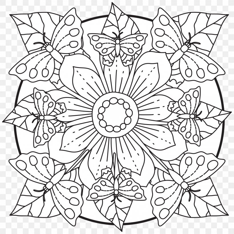 Coloring Book Art Image Drawing Design, PNG, 2481x2481px, Coloring Book, Area, Art, Black And White, Blog Download Free
